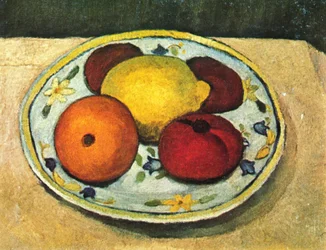 Nature morte au citron, à l